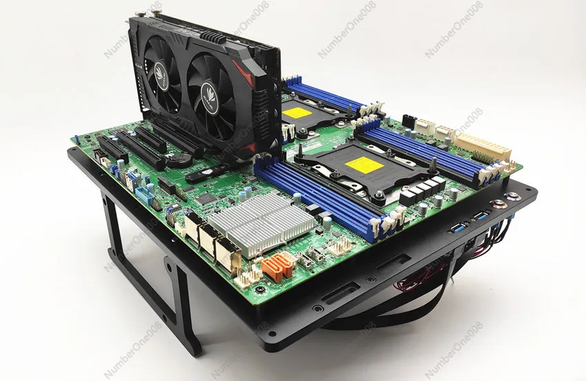 EATX Dual Server Moederbord Op - Aluminum Open Frame Test Bench Water Cooling recensie en prijs