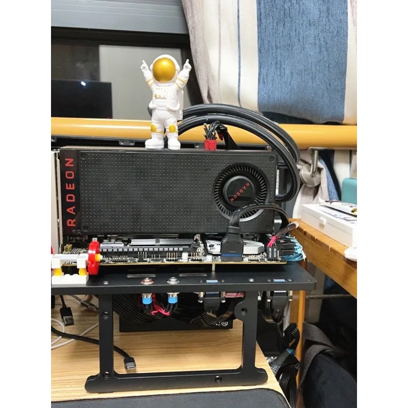 Open frame aluminium computerk - Aluminum Open Frame Test Bench Water Cooling recensie en prijs